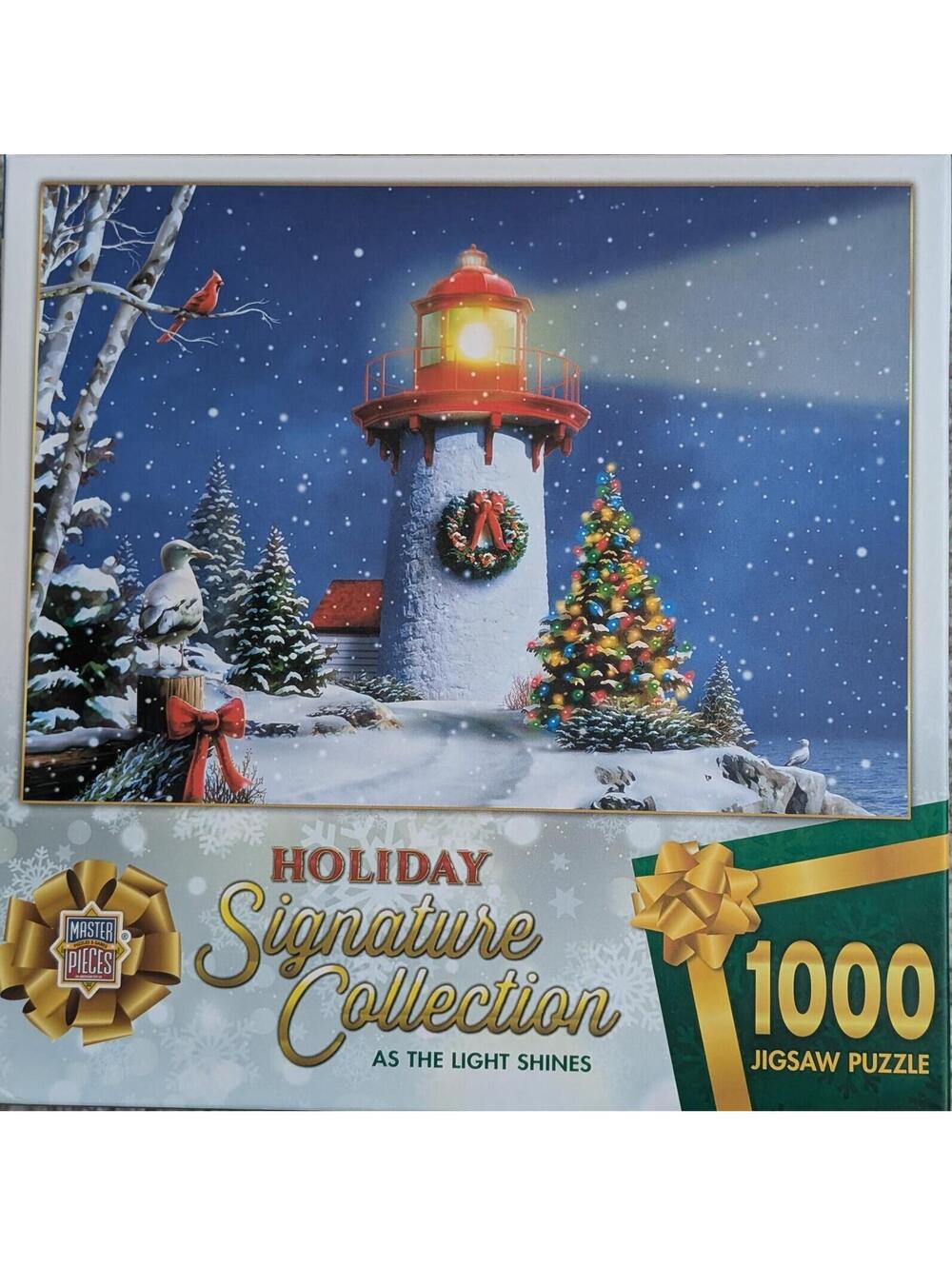 Masterpieces Holiday Signature Collection As The Light Shines Puzzle